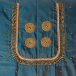 Diamond Jaal Aari Work Blouse Material
