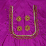 Diamond Jaal Aari Work Blouse Material