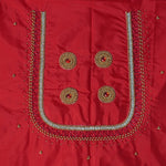 Diamond Jaal Aari Work Blouse Material