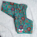 Rajasthani Style Multi Color Floral Printed Multi-Thread Embroidery Readymade Blouse