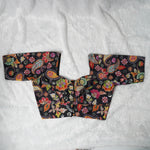 Crepe Viscose Position Print Embroidery