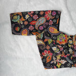 Crepe Viscose Position Print Embroidery
