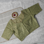 Butta Work Banaras Butta Readymade Blouse