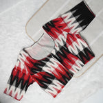 Ikkat Print Readymade Blouse