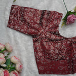 Floral Jakard Elbow
