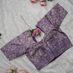Floral Jakard Elbow