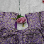 Floral Jakard Elbow
