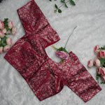 Floral Jakard Elbow