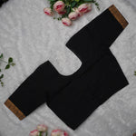 Temple Border Elbow Blouse,
