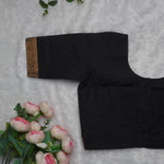 Temple Border Elbow Blouse,