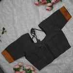 Temple Border Elbow Blouse,