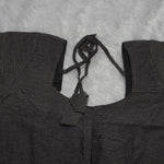 Temple Border Elbow Blouse,