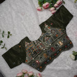 Royal Cosmos Embroidered Blouses