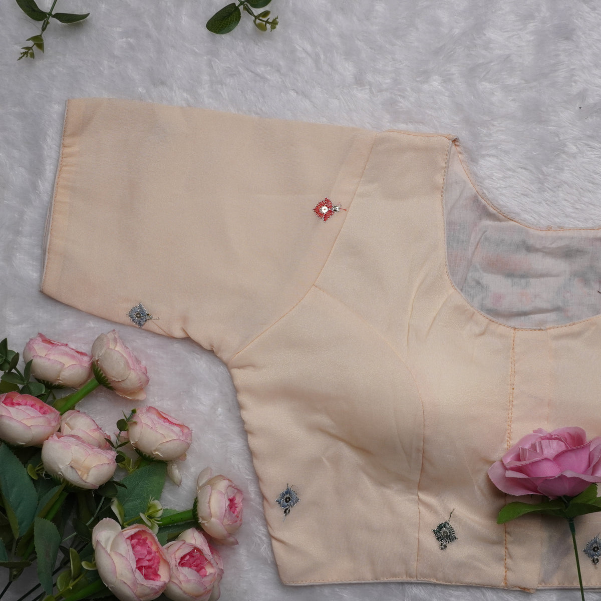 Royal Cosmos Embroidered Blouses