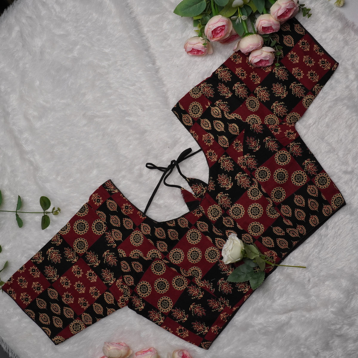 Ajrak Blouse