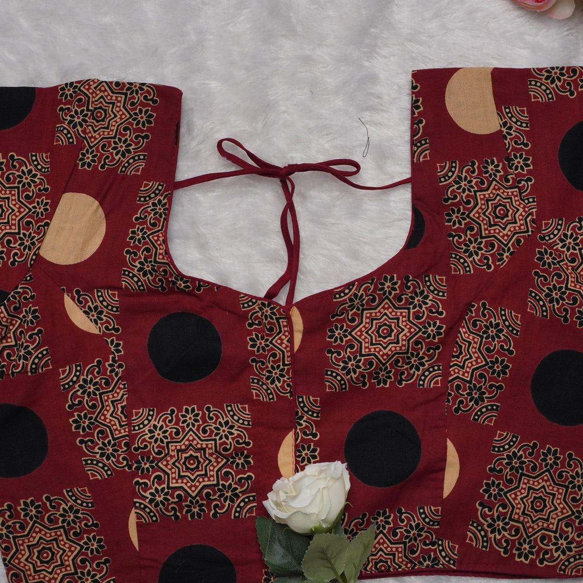 Ajrak Blouse