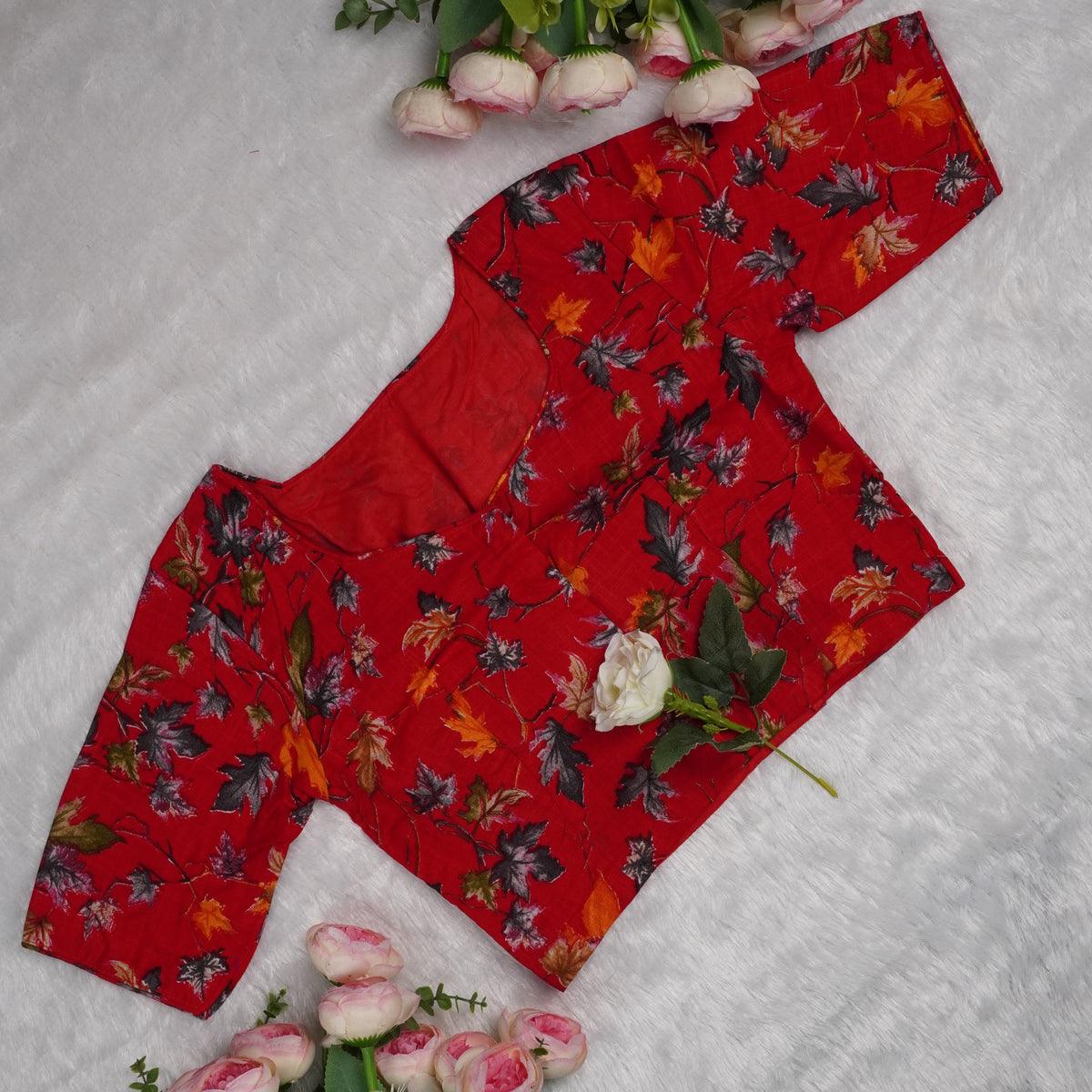 Voile Floral Blouse