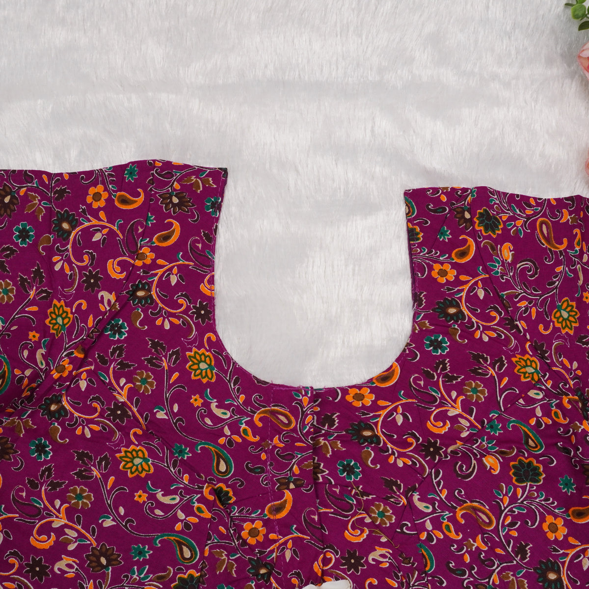 Google Floral Print Blouse