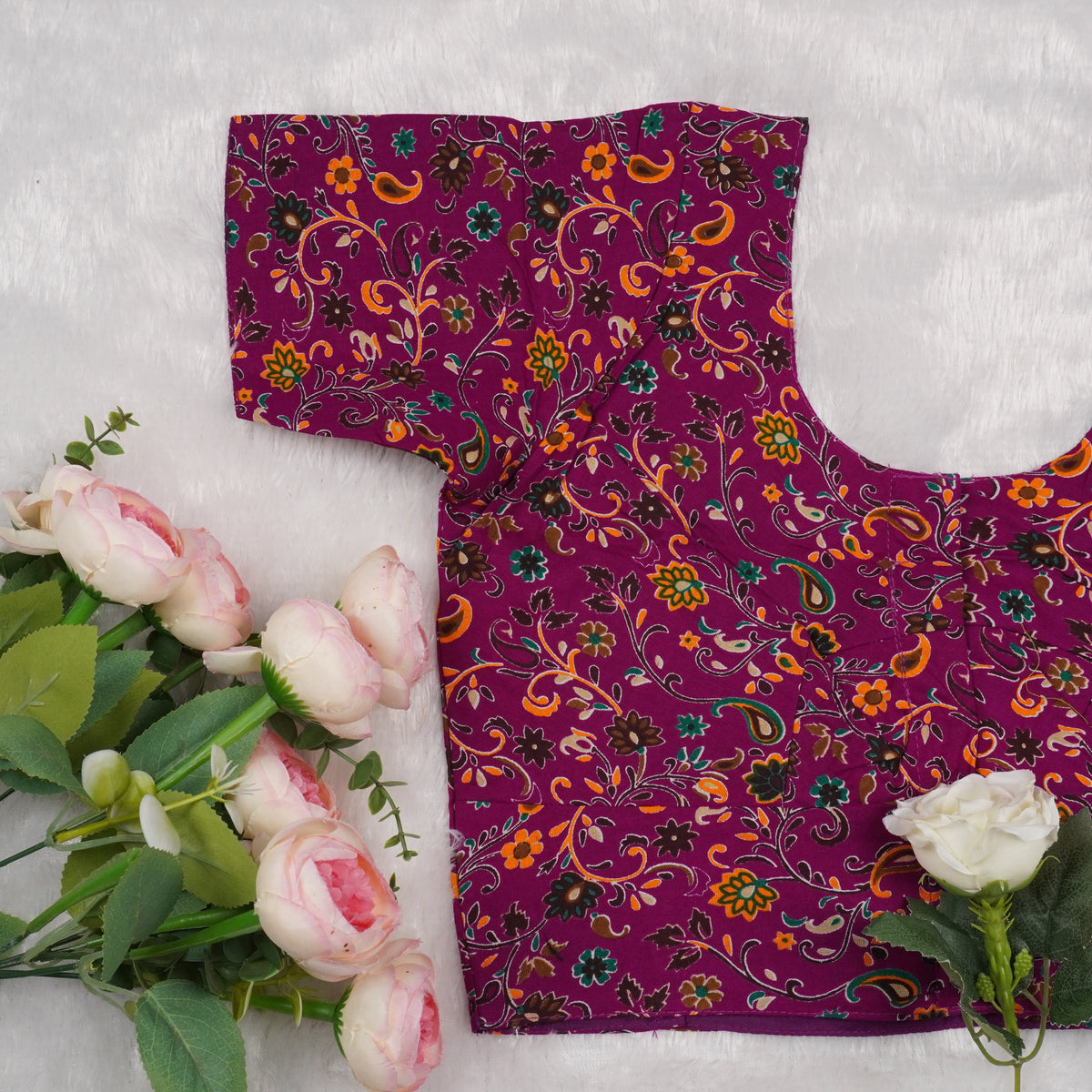 Google Floral Print Blouse