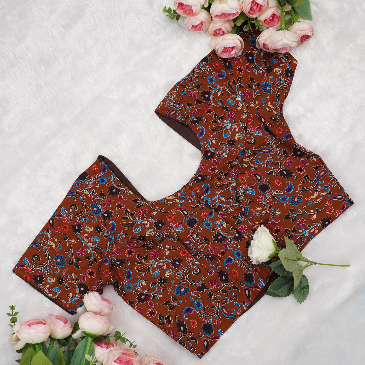 Google Floral Print Blouse
