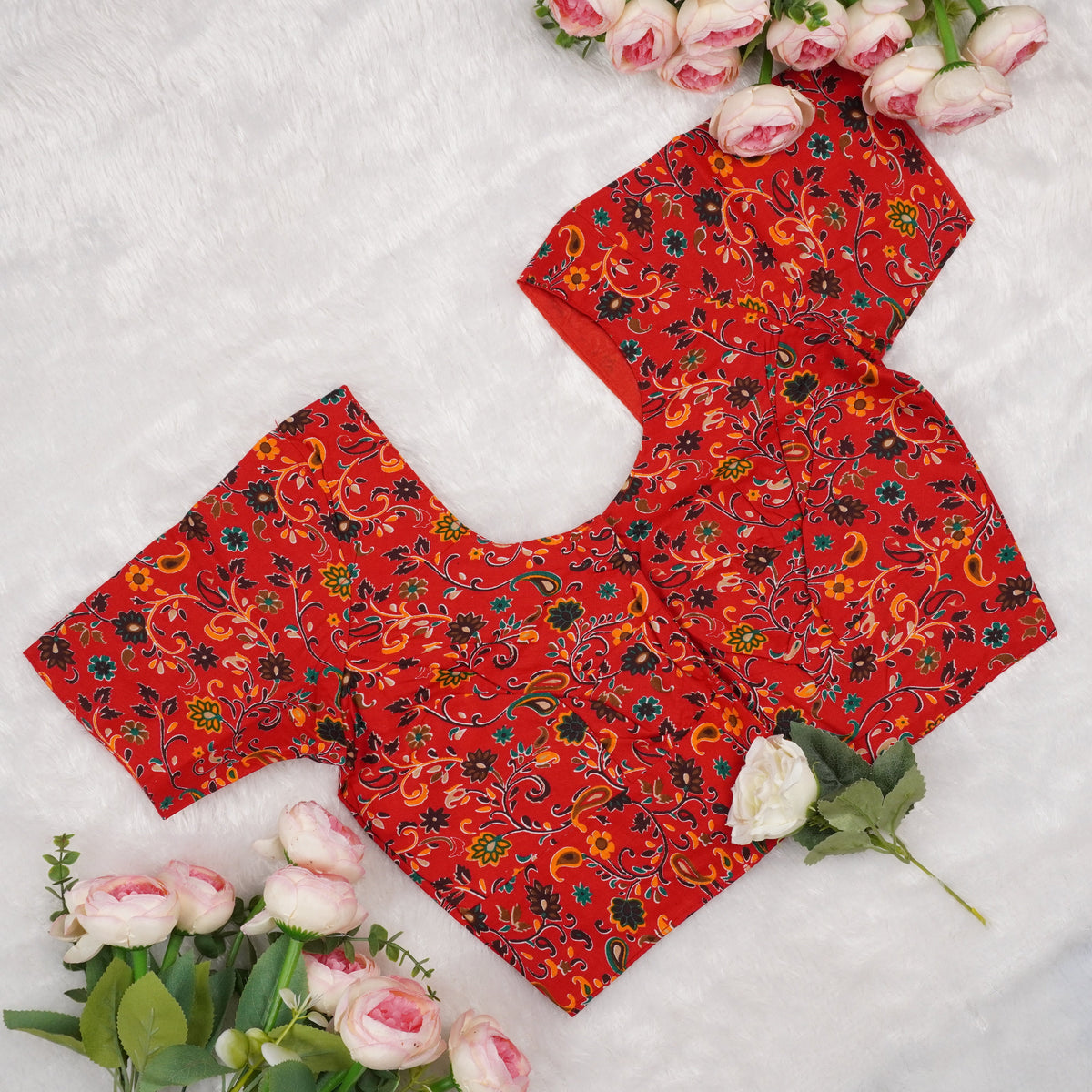 Google Floral Print Blouse