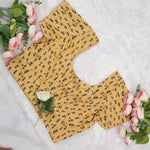 Verdant Vine Print Blouse