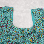 Verdant Vine Print Blouse