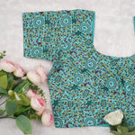 Verdant Vine Print Blouse