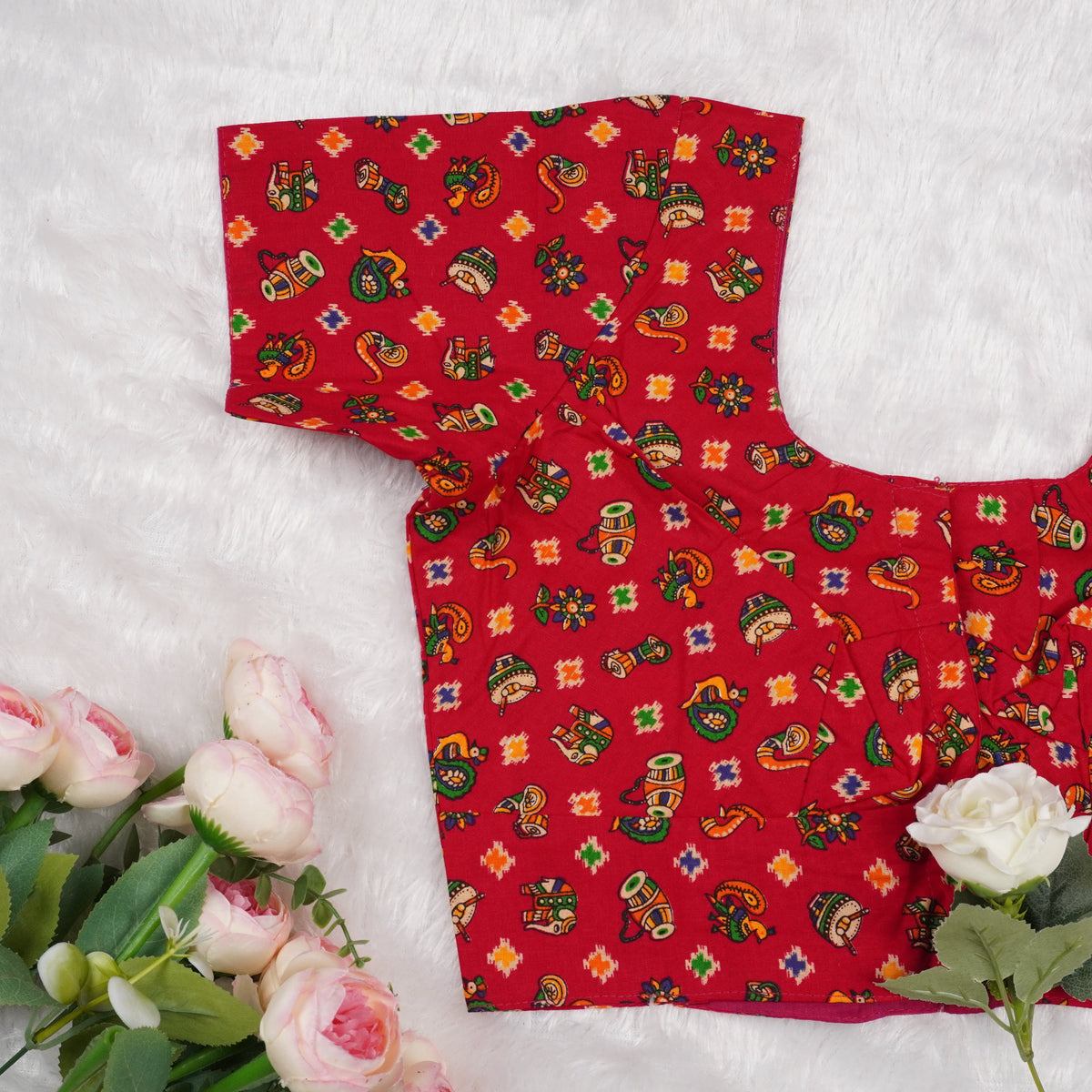 Google Print Blouse-3