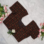 Verdant Vine Print Blouse