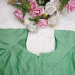 Silk Cotton Elbow Sleeve Blouse