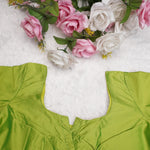 Silk Cotton Elbow Sleeve Blouse
