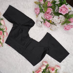 Silk Cotton Elbow Sleeve Blouse
