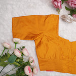 Silk Cotton Elbow Sleeve Blouse