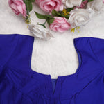 Silk Cotton Elbow Sleeve Blouse