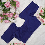 Silk Cotton Elbow Sleeve Blouse