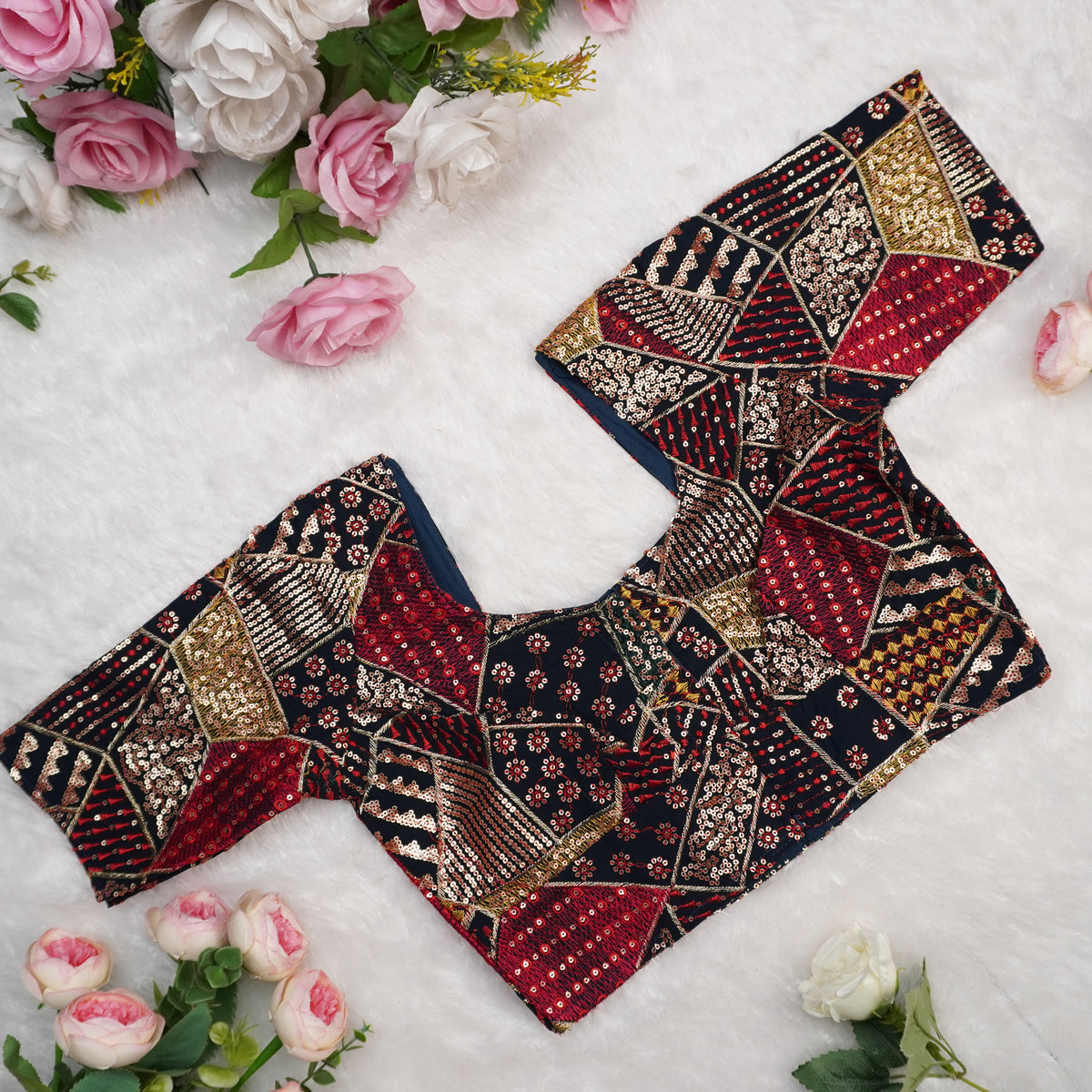 Patchwork Royale Blouse