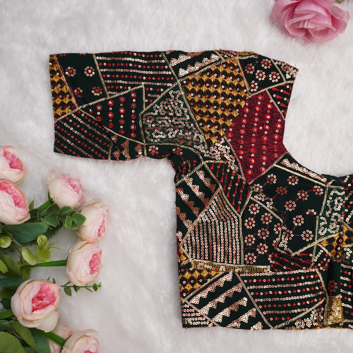 Patchwork Royale Blouse