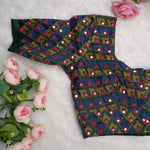 Royal Feather Blouse