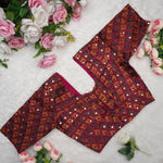Royal Feather Blouse