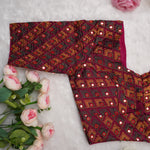 Royal Feather Blouse
