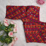 Royal Feather Blouse