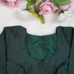 Premium Silk Cotton Blouse – High Neck, Full Hand Sleeve