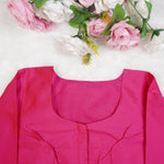 Premium Silk Cotton Blouse – High Neck, Full Hand Sleeve