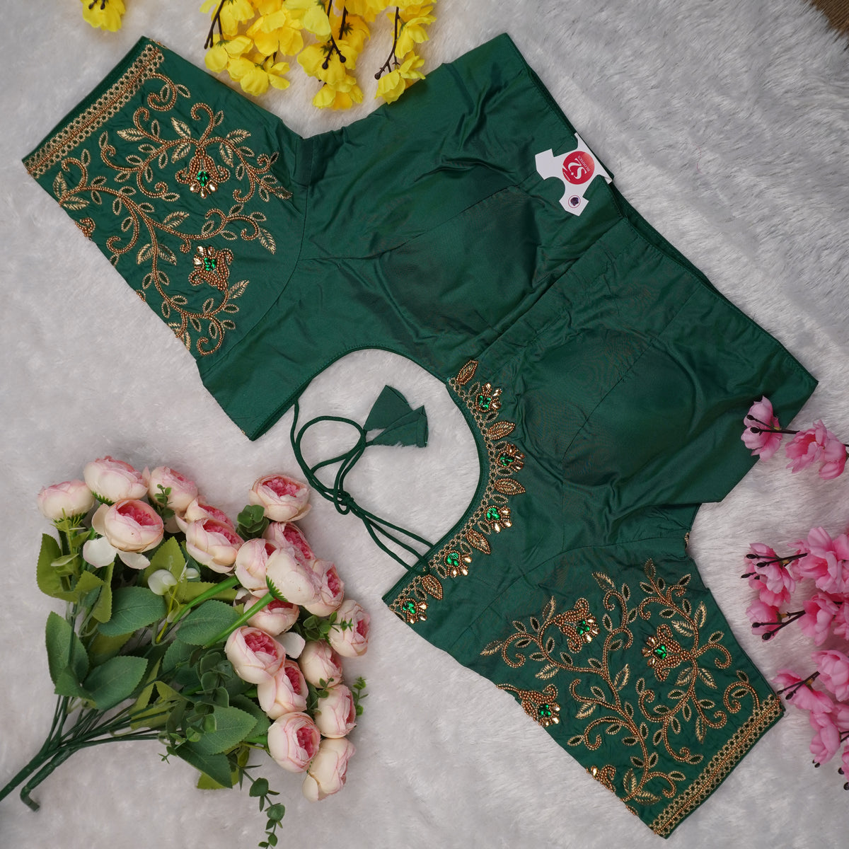 Ready-Made Aari Embroidery Blouse