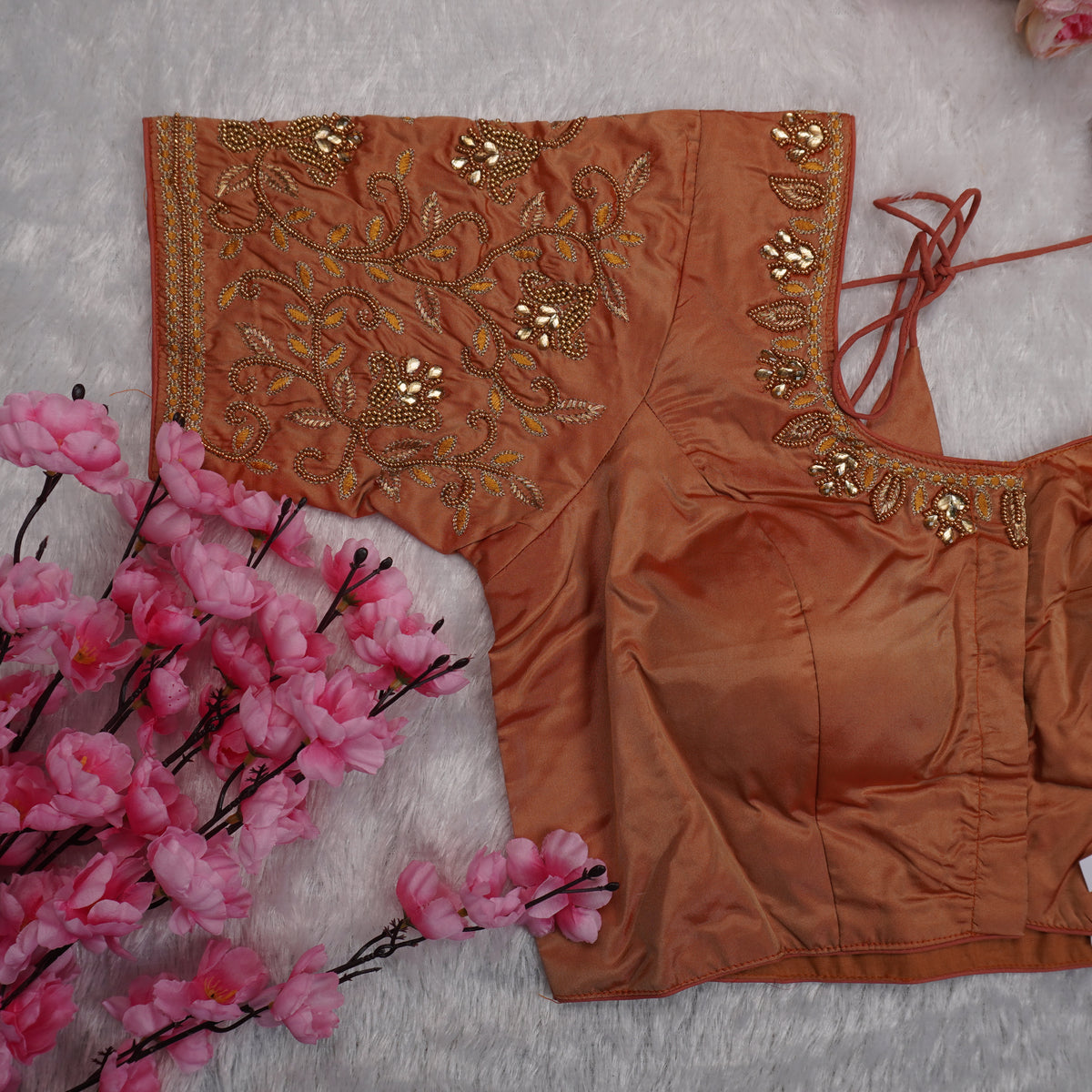 Ready-Made Aari Embroidery Blouse