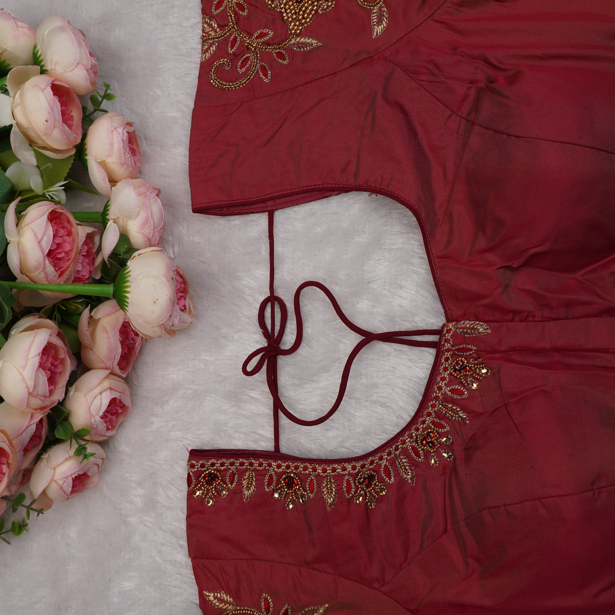 Ready-Made Aari Embroidery Blouse
