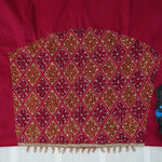 Diamond Jaal Aari Work Blouse Material