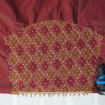 Diamond Jaal Aari Work Blouse Material
