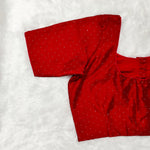 Vichithra Drape Blouse ELB Red